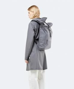 RAINS Rolltop Rucksack Charcoal -Men's Travel and Luggage http3A2F2Fstatic.theiconic.com .au2Fp2Frains 2555 0586501 4