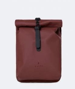 RAINS Rolltop Mini Maroon