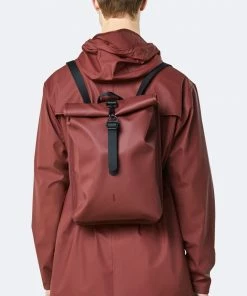 RAINS Rolltop Mini Maroon -Men's Travel and Luggage http3A2F2Fstatic.theiconic.com .au2Fp2Frains 6604 0757511 4
