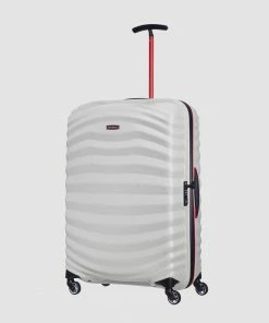 Samsonite Lite-Shock Sports 75cm Spinner Case Off White & Red -Men's Travel and Luggage http3A2F2Fstatic.theiconic.com .au2Fp2Fsamsonite 0911 352497 5