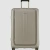 Samsonite Prodigy Spinner 81/30 Expandable Suitcase Ivory & Gold
