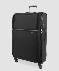 Samsonite Uplite SPL 78cm Expandable Spinner Black & Gold