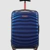 Samsonite Lite-Shock Sport 55cm Spinner Case Nautical Blue & Red