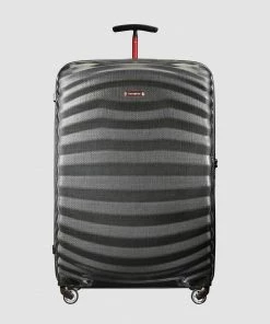 Samsonite Lite-Shock Sport 81cm Spinner Case Eclipse Grey & Red