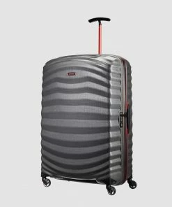 Samsonite Lite-Shock Sport 81cm Spinner Case Eclipse Grey & Red -Men's Travel and Luggage http3A2F2Fstatic.theiconic.com .au2Fp2Fsamsonite 1095 394497 5