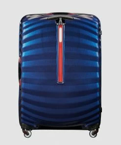 Samsonite Lite-Shock Sport 75cm Spinner Case Nautical Blue & Red -Men's Travel and Luggage http3A2F2Fstatic.theiconic.com .au2Fp2Fsamsonite 2023 676497 3