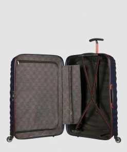 Samsonite Lite-Shock Sport 81cm Spinner Case Nautical Blue & Red -Men's Travel and Luggage http3A2F2Fstatic.theiconic.com .au2Fp2Fsamsonite 2123 776497 5