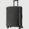 Samsonite Evoa Spinner 69cm Expandable Suitcase Brushed Black
