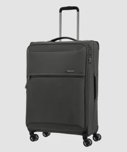 Samsonite 72 Hours DLX 71cm Spinner Expandable Case Platinum Grey