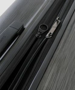 Samsonite Evoa Spinner 69cm Expandable Suitcase Brushed Black -Men's Travel and Luggage http3A2F2Fstatic.theiconic.com .au2Fp2Fsamsonite 2713 673497 6