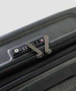 Samsonite Evoa Spinner 69cm Expandable Suitcase Brushed Black -Men's Travel and Luggage http3A2F2Fstatic.theiconic.com .au2Fp2Fsamsonite 2718 673497 8