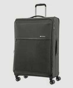 Samsonite 72 Hours DLX 78cm Spinner Expandable Case Platinum Grey