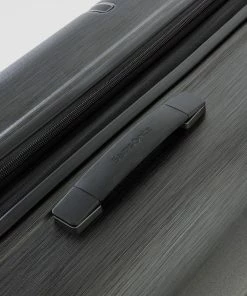 Samsonite Evoa Spinner 55cm Suitcase Brushed Black -Men's Travel and Luggage http3A2F2Fstatic.theiconic.com .au2Fp2Fsamsonite 2725 573497 3