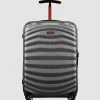 Samsonite Lite-Shock Sport 55cm Spinner Case Eclipse Grey & Red