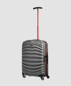 Samsonite Lite-Shock Sport 55cm Spinner Case Eclipse Grey & Red -Men's Travel and Luggage http3A2F2Fstatic.theiconic.com .au2Fp2Fsamsonite 3759 942497 4