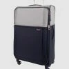 Samsonite Uplite Softside 78cm Spinner Pearl & Blue