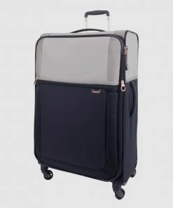 Samsonite Uplite Softside 78cm Spinner Pearl & Blue