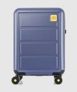 Samsonite Red TOIIS L 55cm Spinner Case Expandable Marine Blue