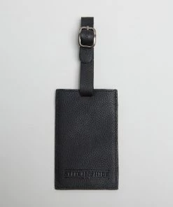 Stitch & Hide Miles Luggage Tag Black