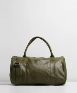 Stitch & Hide Globe Weekender Olive