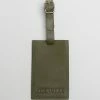 Stitch & Hide Miles Luggage Tag Olive