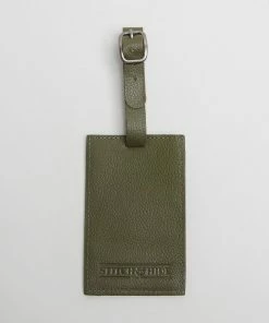 Stitch & Hide Miles Luggage Tag Olive