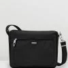 Travelon Classic E/W Shoulder Bag Black