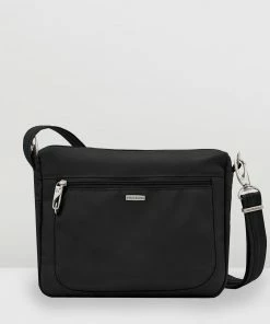 Travelon Classic E/W Shoulder Bag Black