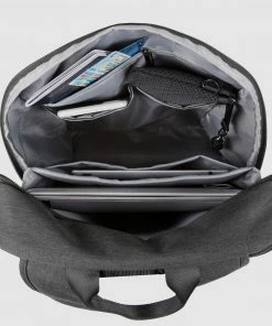 Travelon Metro Laptop Backpack Heather Grey -Men's Travel and Luggage http3A2F2Fstatic.theiconic.com .au2Fp2Ftravelon 3243 621059 4