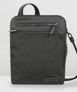 Travelon Metro N/S Crossbody Heather Grey
